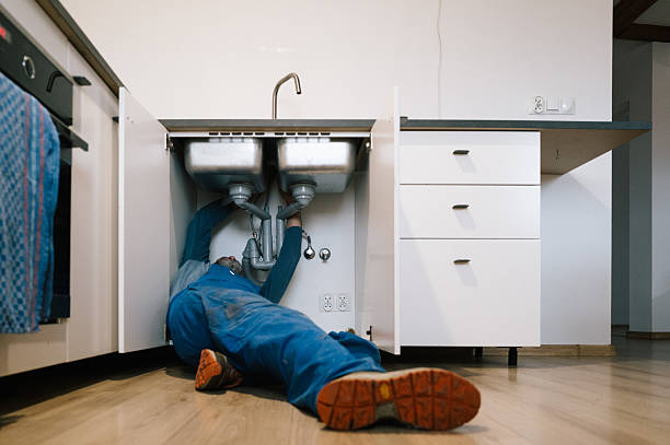 Professional Plumbing technician working in Locust, NC